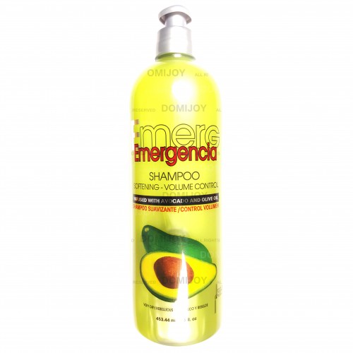 Emergencia Dominican Avocado and Olive Oil Softening and Volume Control Hair Conditioner 16 Oz