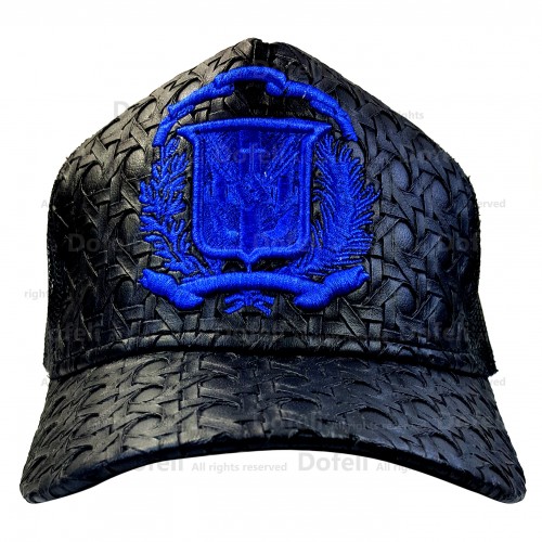 dominican-relief-black-shield-adjustable-size-cap-0