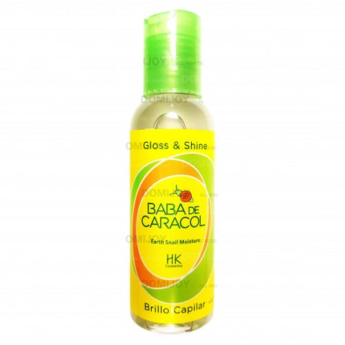 Earth Snail Slime Moisture Baba de Caracol Dominican Hair Style and Comb Gloss and Shine 4 oz