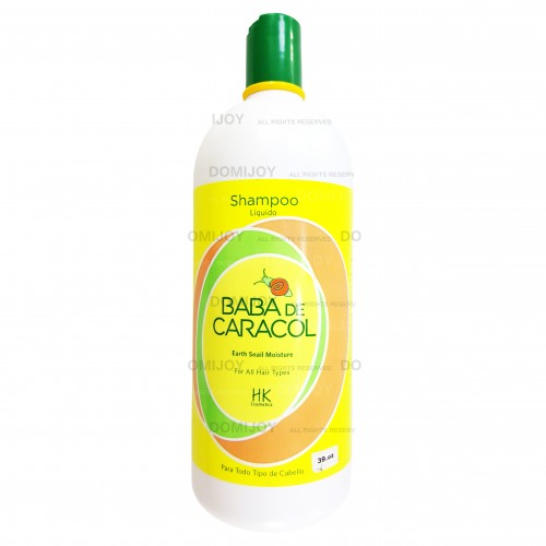 Snail Slime Baba de Caracol Dominican Hair Shampoo Liquid 39 oz