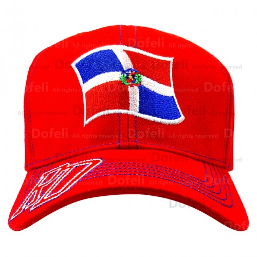 dominican-red-flag-adjustable-size-cap-0