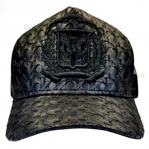 dominican-relief-black-shield-adjustable-size-cap-0