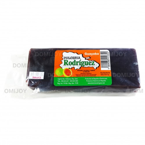 Dulceria Rodriguez Dominican Sweet Guava (Guayaba) Paste Dessert 6 Oz