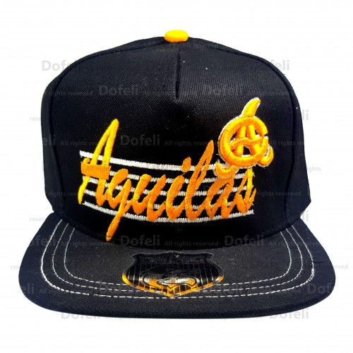 Dominican Aguilas Cibaenas Santiago Baseball Team Black Adjustable Size Cap